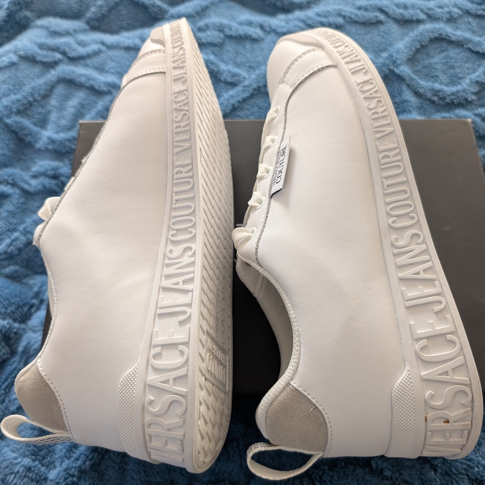 Versace Jeans Couture White Sneakers